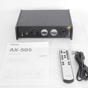 TEAC AX-505-B Pre-main Amplifier XLR Balanced Input Black AC100V  - Picture 1 of 1