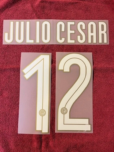 KIT JULIO CESAR 12 OROBIANCO X MAGLIA CALCIO INTER NUOVO - Immagine 1 di 1