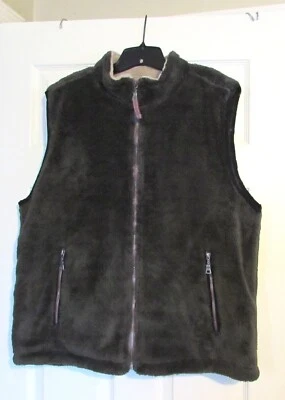 Chaleco de hombre TRUE GRIT Sherpa cremallera completa talla XL Foto 1 de 3