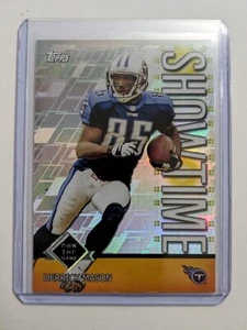 🏆 2001 Topps Own the Game DERRICK MASON #TS1 TENNESSEE TITANS - Imagen 1 de 2