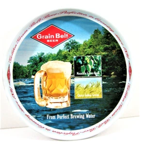 Vintage Grain Belt Beer Tray Golden Grain Belt Beer Old Distributor Stock Minn - Picture 1 of 2