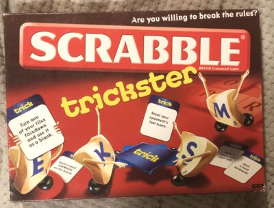 Mattel Scrabble Trickster Word Board Game 100%Complete - Image 1 of 4