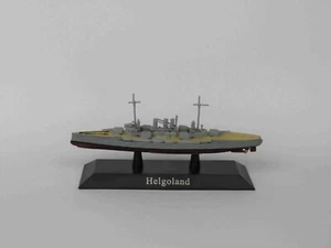DIE-CAST NAVE DA GUERRA HELGOLAND 1911 - WARSHIPS BATTLESHIP #46 - Imagen 1 de 2