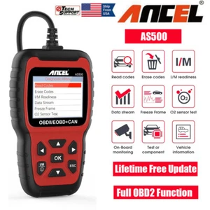 ANCEL AS500 OBD2 Car Diagnostic Tool Auto Scanner Check Engine Code Reader - Picture 1 of 9