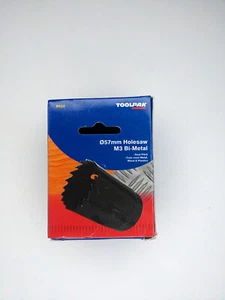 Sierra perforadora Toolpak Bi Metal 57 mm M3 BS27 2 1/4"" HSS para taladrar madera placas de yeso - Imagen 1 de 4