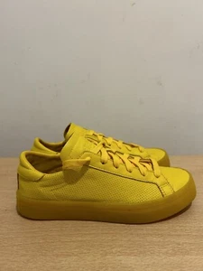 Adidas Court Vantage Adicolor EQT men's yellow trainers uk 4 - Picture 1 of 10