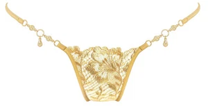 LUCKY CHEEKS Luxury String GOLD FEVER - LC196GF - Picture 1 of 6