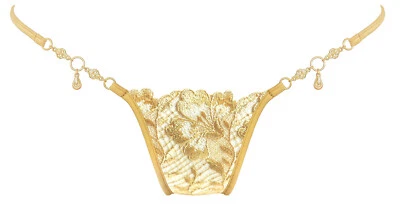 LUCKY CHEEKS Luxury String GOLD FEVER - LC196GF - Bild 1 von 4