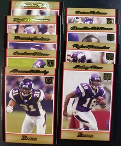 2007 Bowman Gold Minnesota VIKINGS Team LOT (9c) - Picture 1 of 1