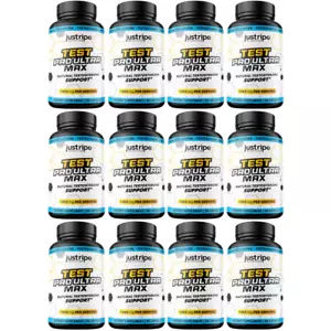 12 Pack Test Pro Ultra Max Mens Supplement- 90 Capsules - Picture 1 of 4