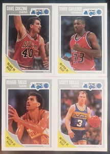 1989-90 FLEER MASTER TEAM SET 4/4 ORLANDO MAGIC REGGIE THEUS SKILES MINT 05066 - Picture 1 of 6