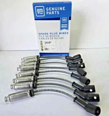 758EE AC Delco Spark Plug Wires Set of 8 New for Chevy Chevrolet Silverado 1500 — 第 1/4 张图片