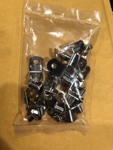 NICKEL 1/4" Nickel Shelf Supports 20 - count - Picture 1 of 3