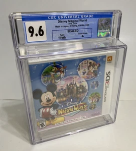 9.6 A+ SEALED Disney Magical World CGC POP 1 (Nintendo NEW 3DS, 2014) - Picture 1 of 12