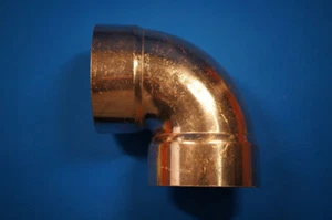 HVAC Copper Fitting CxC 90° Elbow 3.15" Flaring ID 80.2mm - Picture 1 of 4