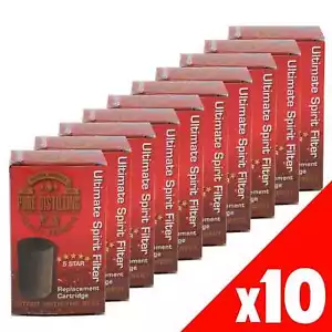 Ultimate Spirit Filter Replacement Cartridge 5 Star Pure Distilling Pack of 10 - Picture 1 of 4