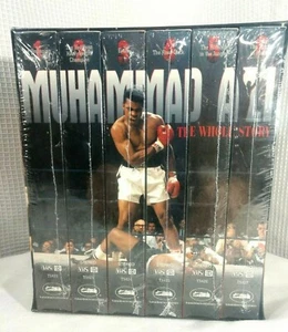 Muhammad Ali The Whole Story Vol. 1-6 VHS Boxset New and Sealed - Picture 1 of 12