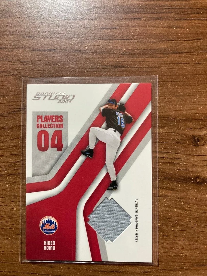2004 Donruss Studio Players Collection Hideo Nomo #34 (8/150) Mets - Image 1 of 1