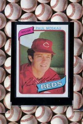 1980 TOPPS #258 PAUL MOSKAU MINT - Image 1 of 2