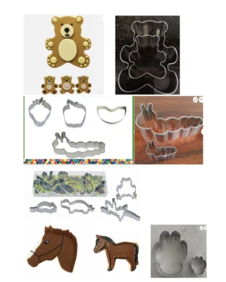 NEW COOKIE CUTTERS VARIOUS THEMES ONE POSTAGE COST UNLIMITED CUTTERS (1) - image 1 of 4