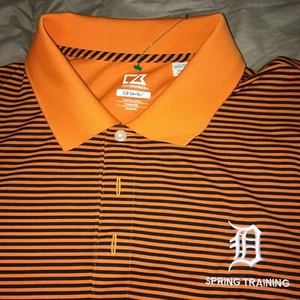 Cutter & Buck Detroit Tigers Spring Training Golf Shirt XXXL NEW - Picture 1 of 2