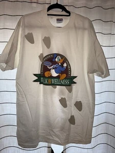 Vintage Walk for Wellness Donald Duck Walt Disney World Cast Member Shirt XL - Picture 1 of 4