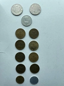 Austria Osterreich Variety Coin Set - Picture 1 of 2