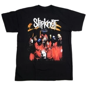 SLIPKNOT T-shirt maglietta fascia metallo pesante uomo 100% cotone nero nuova - Foto 1 di 2