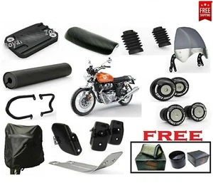 Fits Royal Enfield Interceptor 650 Accessories Combo Pack 12 Items With Free - Picture 1 of 11