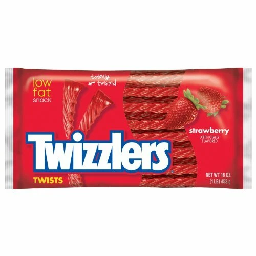 TWIZZLERS Strawberry Candy Twists 16 Oz