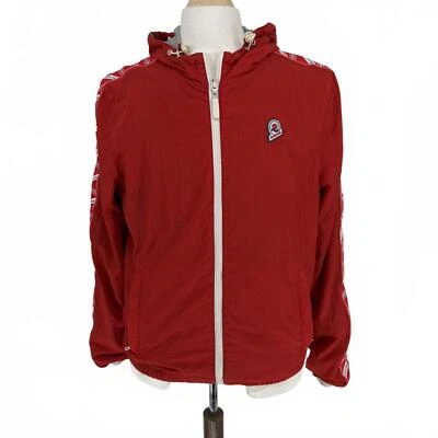 Stylish Red Hooded reversible Jacket - Image 1 of 4