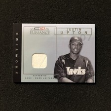 2007 TriStar JASON UPTON #ST-JU Elegance GAME-USED JERSEY MLB CARD - SHOWTIME