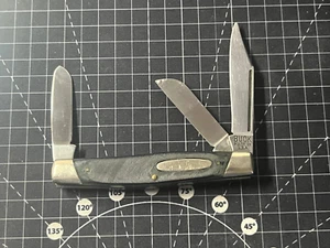 Early BUCK 301 No Pattern MADE IN USA Stockman Pre 1986 Pocket Knife Camillus - Picture 1 of 10