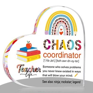 Teacher Appreciation Gift for Women Birthday Gift for Teacher Paperweight Kee... - Picture 1 of 7