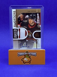 2024-25 Upper Deck SP Game Used Inked Sweaters Auto 1/15 Tim Stutzle IS-TS - Picture 1 of 2