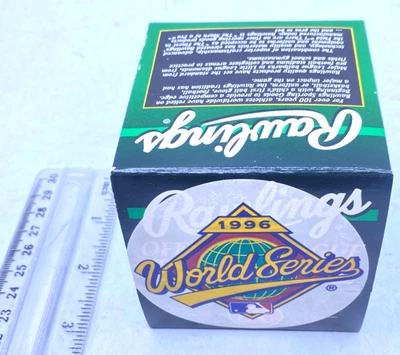 Rawlings Serie Mundial 1996 Liga Oficial Béisbol Nuevo Precintado Foto 1 de 4