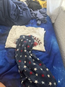 United States Of Chill Pajama Set For Unisex Size Large Fits 10-12 - Picture 1 of 5