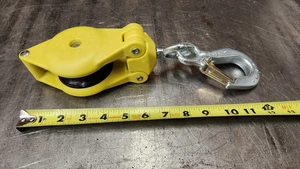 Hastings 3551 Fibra de Vidrio 1K-lb Cuerda Línea Manual Bloque Polea Gancho Giratorio NUEVO - Imagen 1 de 7