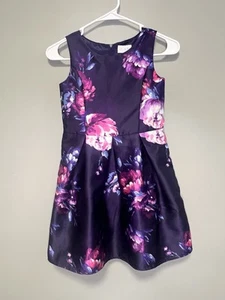 Children’s Place Floral Dress Girls Size 8 - Picture 1 of 4