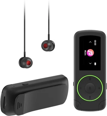 64GB MP3 Player with Bluetooth Portable HiFi Speaker Voice Recorder Sports Clip - Image 1 of 4