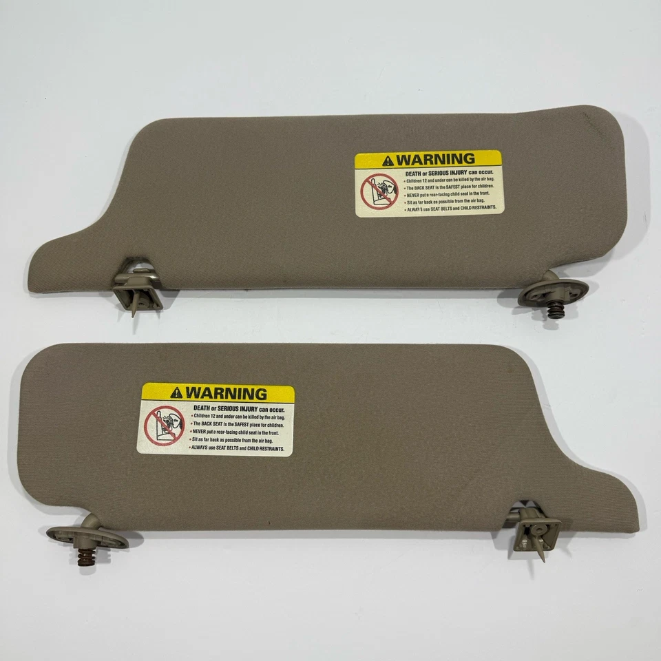 Parasol izquierdo derecho Ford Mustang 1998-2004 tela bronceada techo rígido OEM Foto 1 de 4