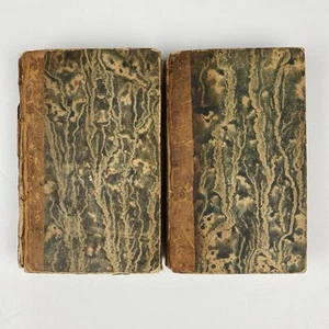 Miniature La Divina Commedia Di Dante Alighieri Vol I & III Nuova Edizione 1822 - Picture 1 of 8