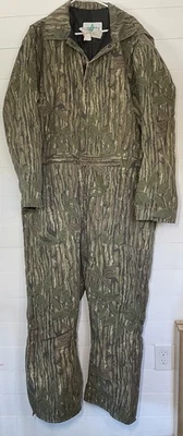 Vtg Liberty Coverall Mens 2XL Realtree Camo Quilted Lined Hunting XXL USA - Image 1 of 4