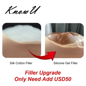 Relleno de algodón KnowU actualización a relleno de silicona debe comprarse con Breast Froms - Imagen 1 de 1