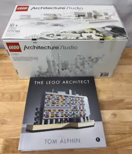 LEGO 21050 Architecture Studio & Lego Architect von Tom Alphin - Brandneu/Versiegelt - Bild 1 von 18
