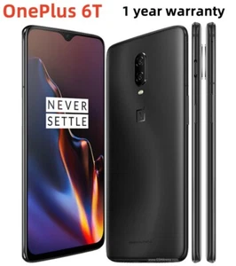 OnePlus 6T 128GB 256GB 20MP 4G entsperrt globale Version Smartphone neu versiegelt - Bild 1 von 24