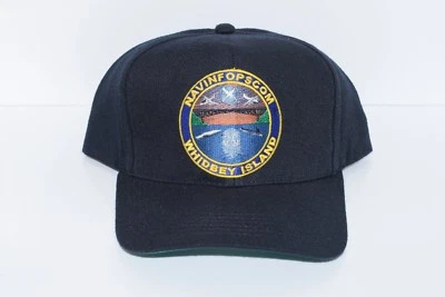 Gorra de béisbol vintage Naval Air Station Whidbey Island Veterans - EE. UU. Foto 1 de 2