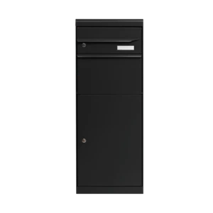 Paketbriefkasten MEFA Maple (661) mit Namensschild Schwarzgrau RAL 7021 - Bild 1 von 2