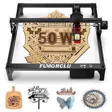50W Laser Engraving Cutting Machine 410mm DIY Engraver Cutter Printer Wood Metal