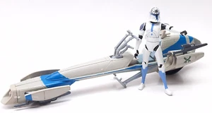 Figurine et véhicule Star Wars 3,75" Barc Speeder Bike et Clone Trooper Jesse - Photo 1 sur 10